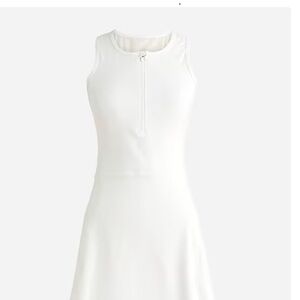 J. Crew CloudStretch half-zip sports dress